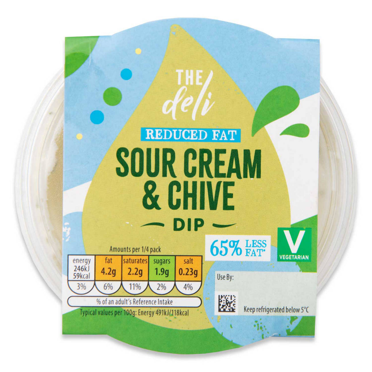 Reduced Fat Sour Cream & Chive Dip | ALDI UK